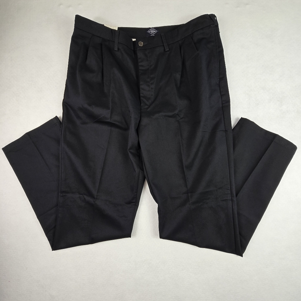 St Johns Bay Men's Black Dress Pants